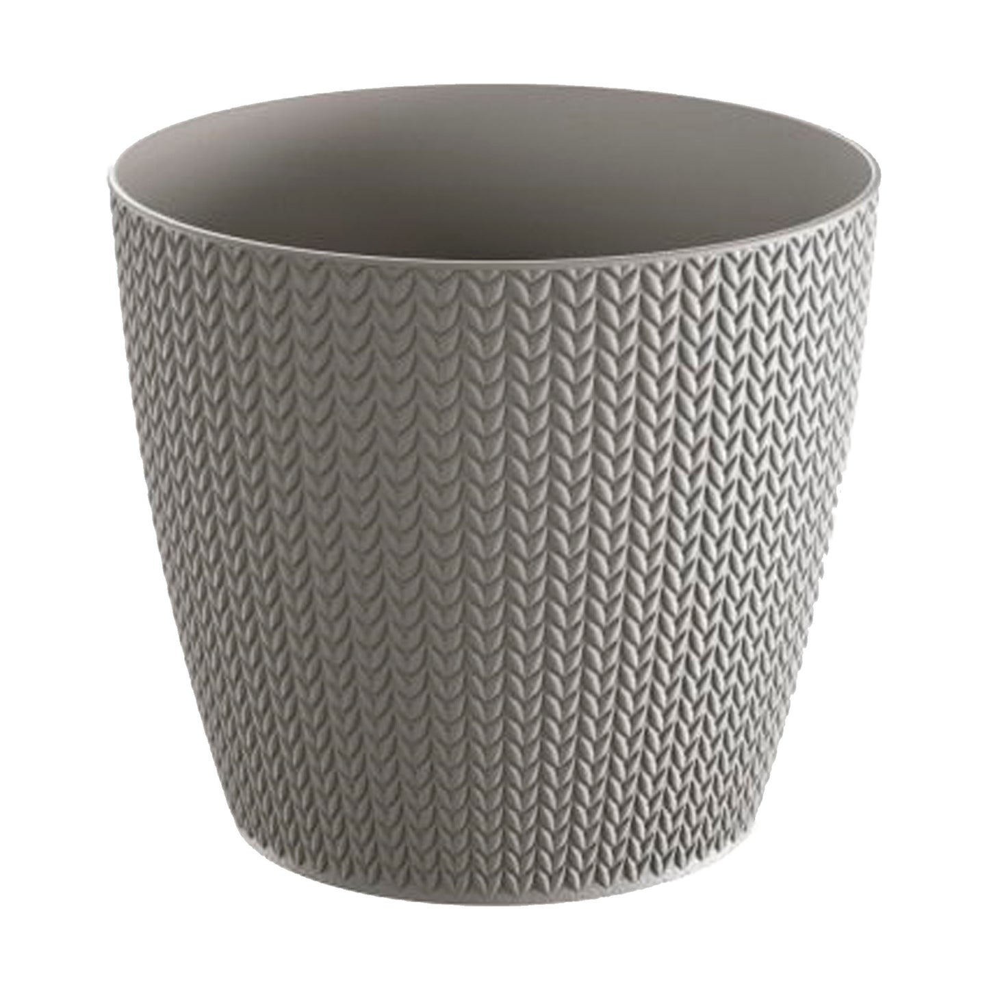 Maceta Wheaty 3,5l., Dimensiones (mm) 189x189x167, Color Gris Piedra