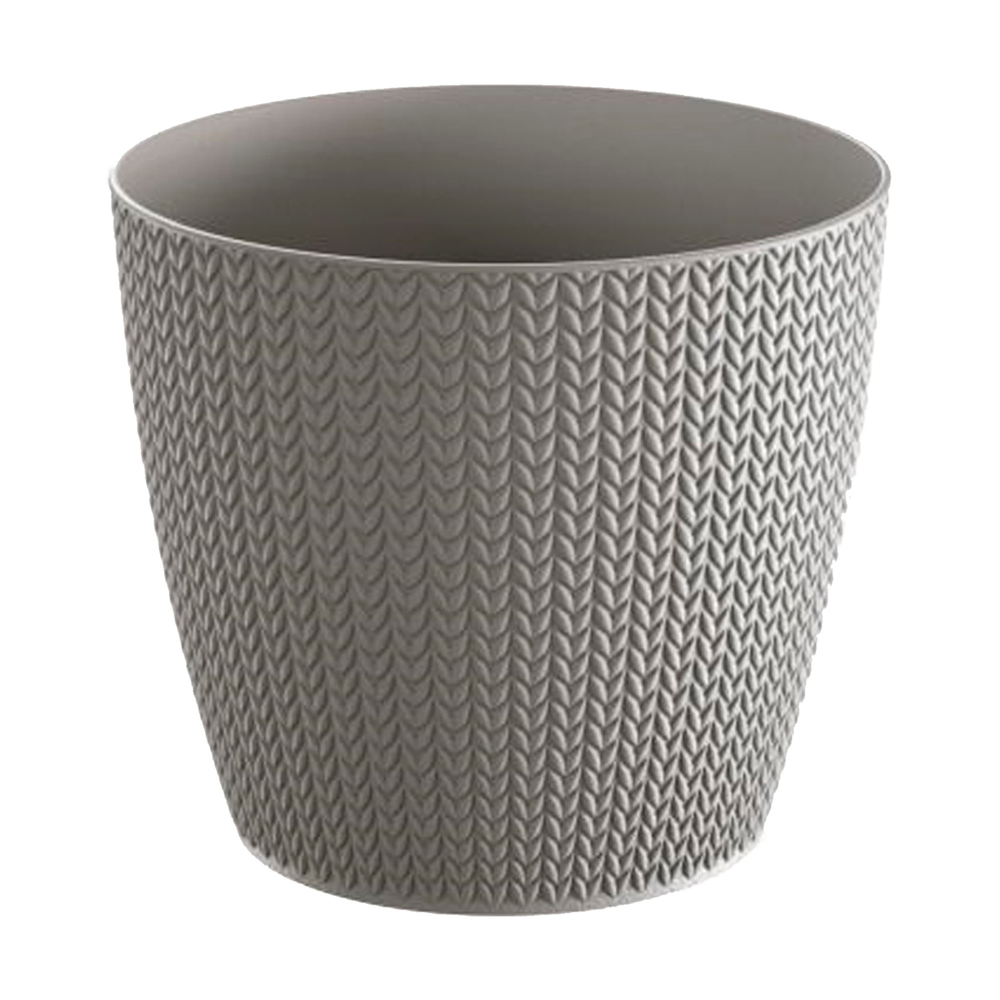 Maceta Wheaty 3,5l., Dimensiones (mm) 189x189x167, Color Gris Piedra