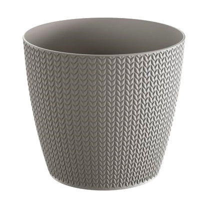 Maceta Wheaty 3,5l., Dimensiones (mm) 189x189x167, Color Gris Piedra