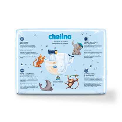 FRALDA CHELINO T3 Deitada (4-10Kg) 36 unid.