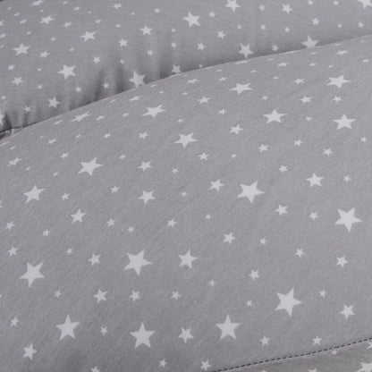 Cojín De Lactancia Huggy Basic Grey Stars_2