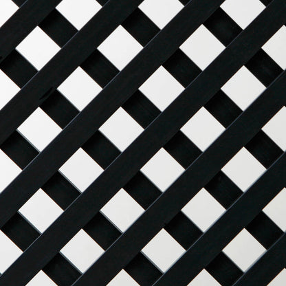 Celosía Pvc 18mm Antracita - Decoración Y Separación De Espacios - 1x2 M - Color_2