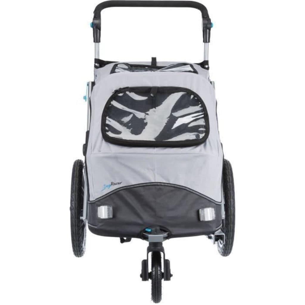 Trixie Remolque De Bicicleta Para Perros Gris M_2