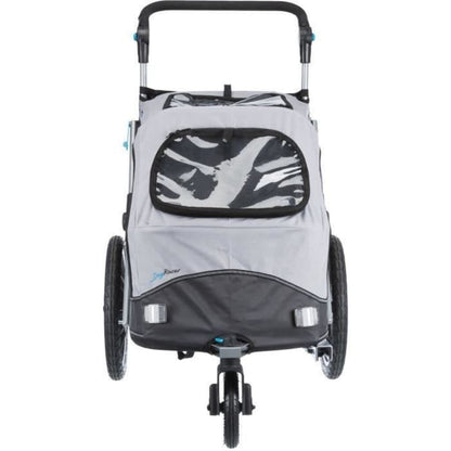 Trixie Remolque De Bicicleta Para Perros Gris L_2