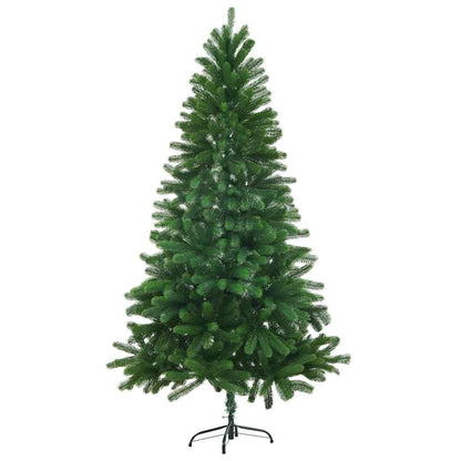 Árbol De Navidad Artificial Agujas Realistas 150 Cm Verde_0