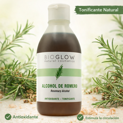 Alcohol de Romero Natural 250 ml | Tónico Corporal para Masaje | Activa Circulación y Alivia Piernas Cansadas_2