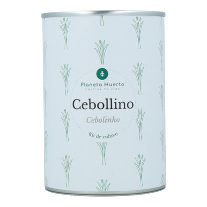 Kit de cultivo aromático de cebolinho Planeta Huerto