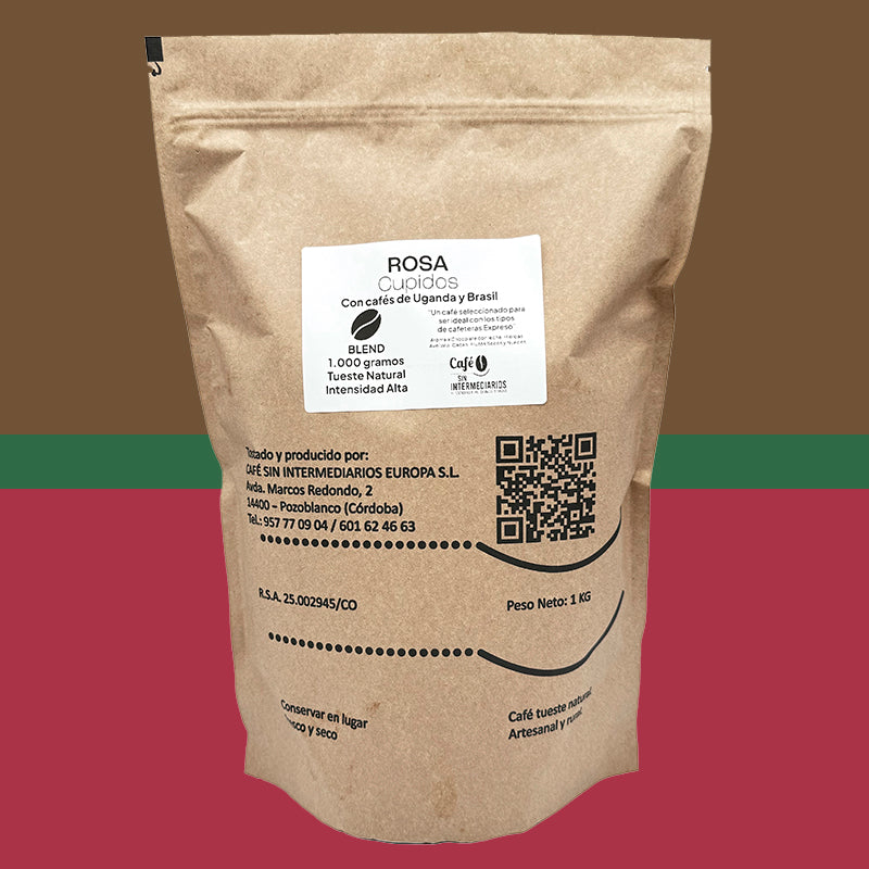 Cafe Sin Intermediarios - Rosa 1kg - Tostado Semanal|para Superautomática|ideal Café Solo_2