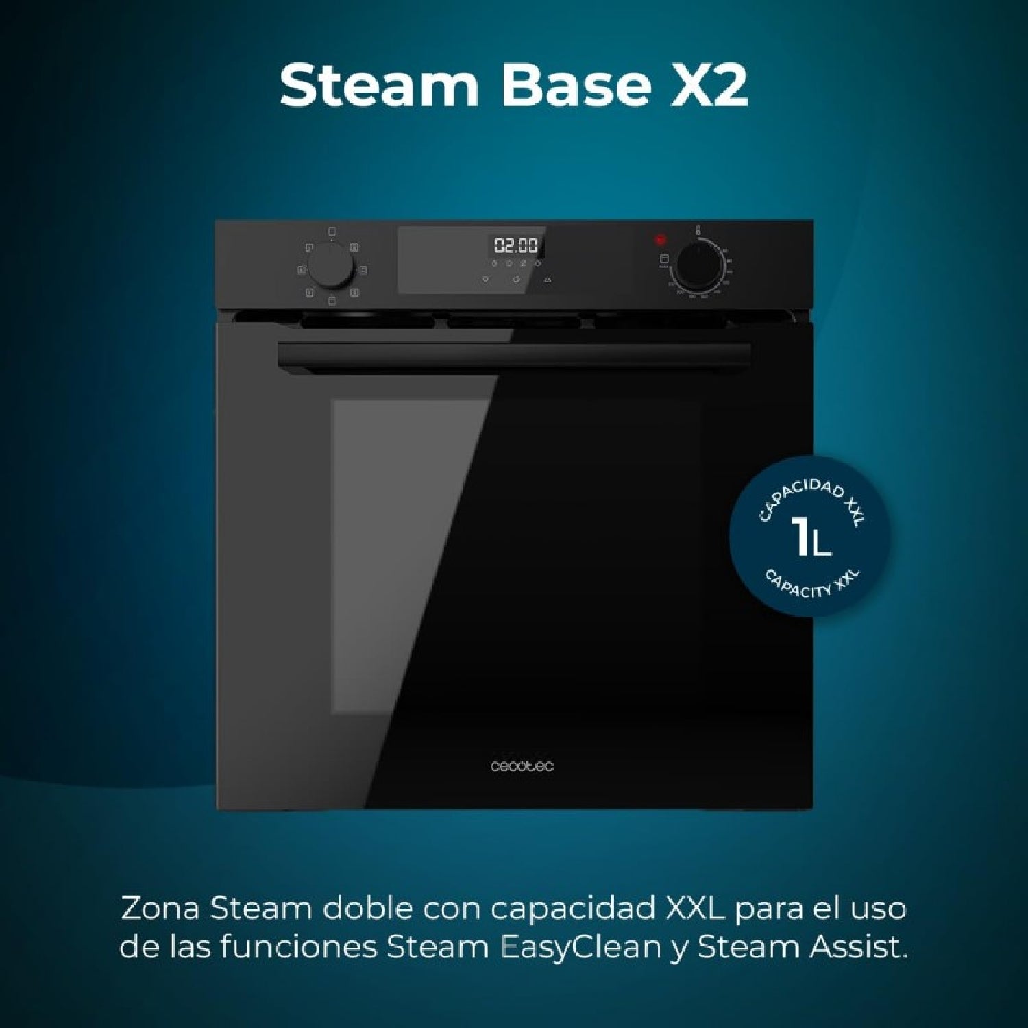 Cecotec Horno Multifunción Bolero Hexa M226000 Glass Black A_2