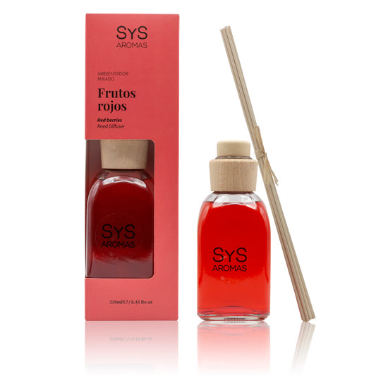 Ambientador Mikado SYS Aromas 250 ml | Frutos Rojos Origins | Aroma Dulce y Afrutado | Energizante_0