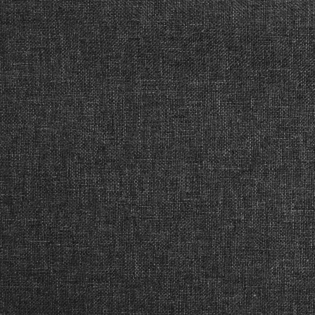 Taburete De Cocina Giratorio De Tela Negro_5