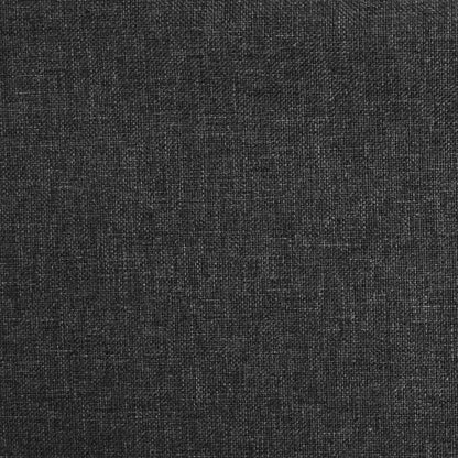Taburete De Cocina Giratorio De Tela Negro_5
