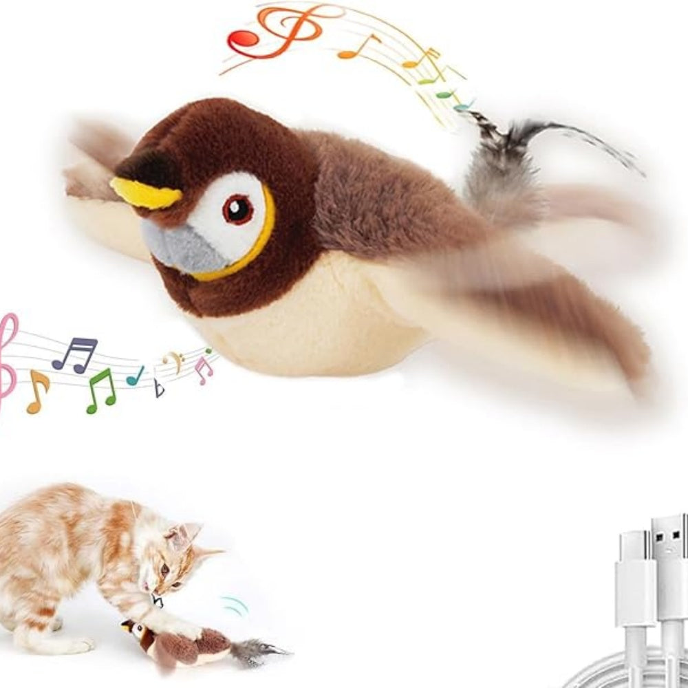 Intimeg Juguete Para Gatos - Pájaro Interactivo_0