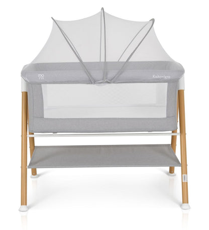 Minicuna Kalinihta Con Mosquitera Grey Wood_0