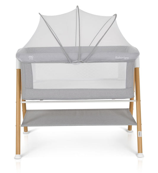 Minicuna Kalinihta Con Mosquitera Grey Wood_0