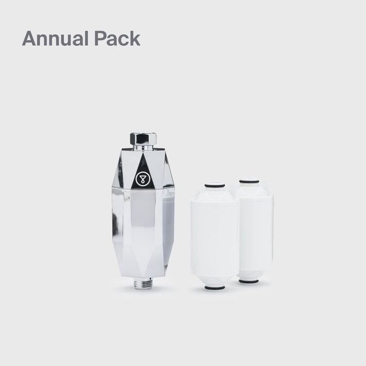 Pacote anual de filtros de chuveiro ShowerPro Diamond Tappwater