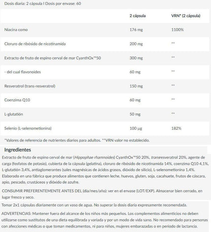 Lifelong 360° - 60 Cápsulas - Antioxidantes - Biotech Usa_5