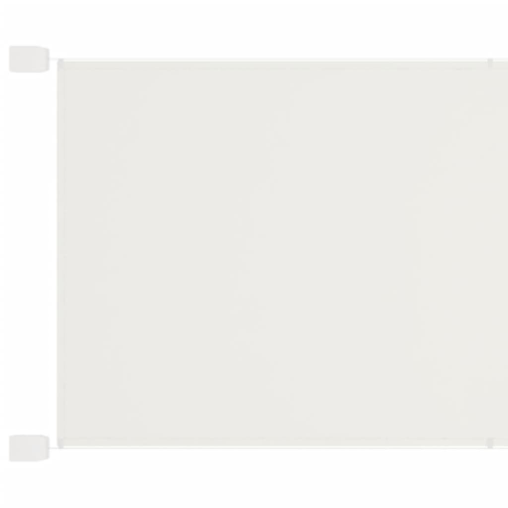 Vidaxl Toldo Vertical Blanco 60x600 Cm Tela Oxford_0