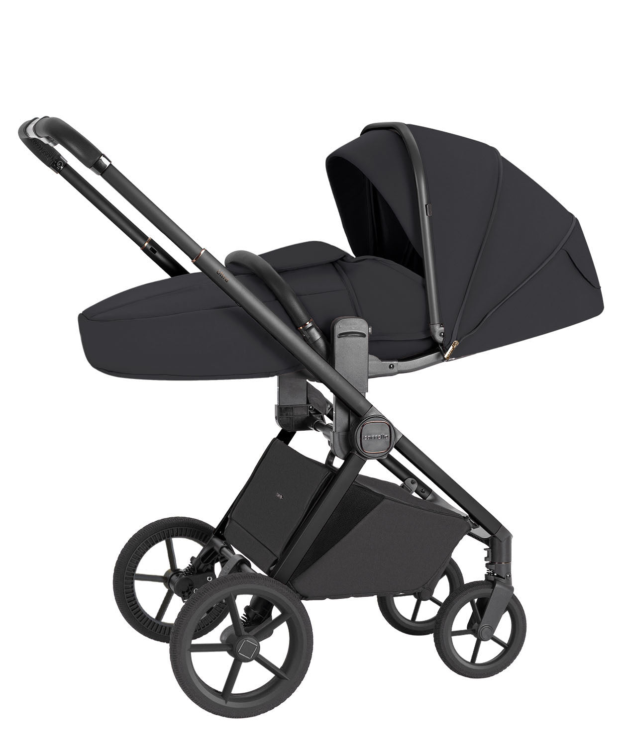 Carrello Carrito De Bebé Ultra Dúo 2 En 1 Basalt Black_1
