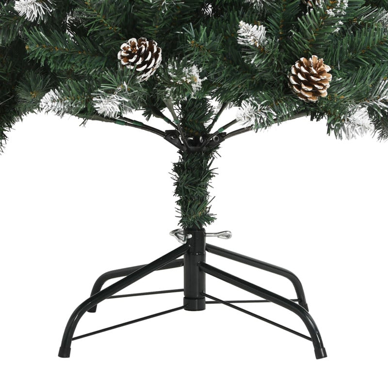 Vidaxl Árbol De Navidad Artificial Con Soporte Pvc Verde 150 Cm_5