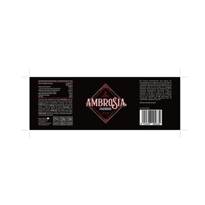 Creme Saudável de Avelã e Cacau Ambrosia Paleobull 300 g