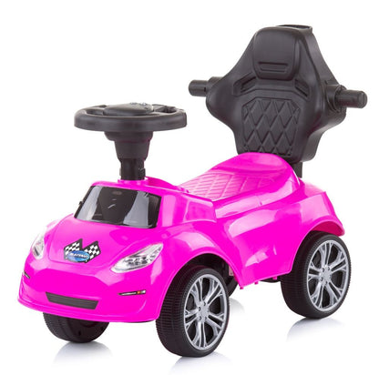 Correpasillos Con Mango Parental Extraíble Turbo Pink_1