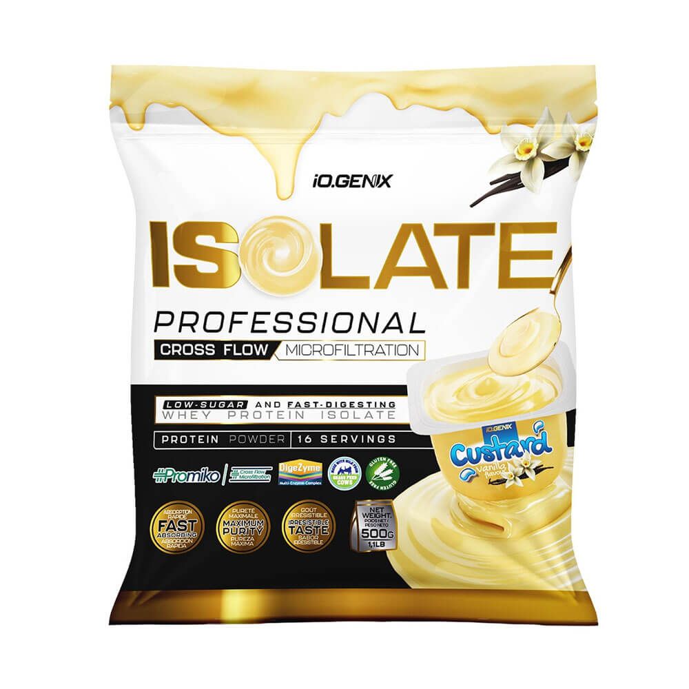 Isolate Profesional - 500g - Natillas - Proteína De Aislado De Suero Isolate - Io.genix_0