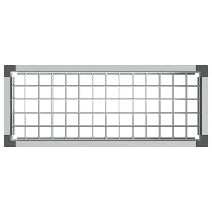 Arriate Elevado Gris 75 X 30 X 22 Cm Wpc Y Aluminio_5