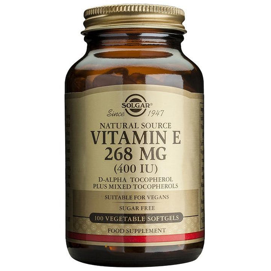 Vitamina E 400 UI Solgar, 50 cápsulas vegetais