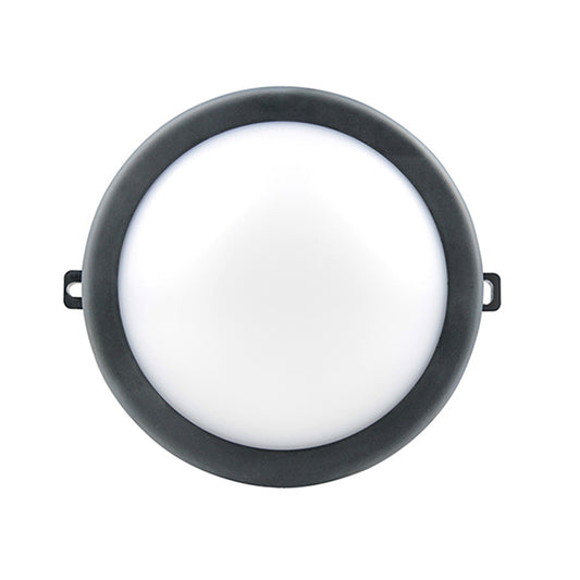 Aplique Redondo Led Negro Luxform_0