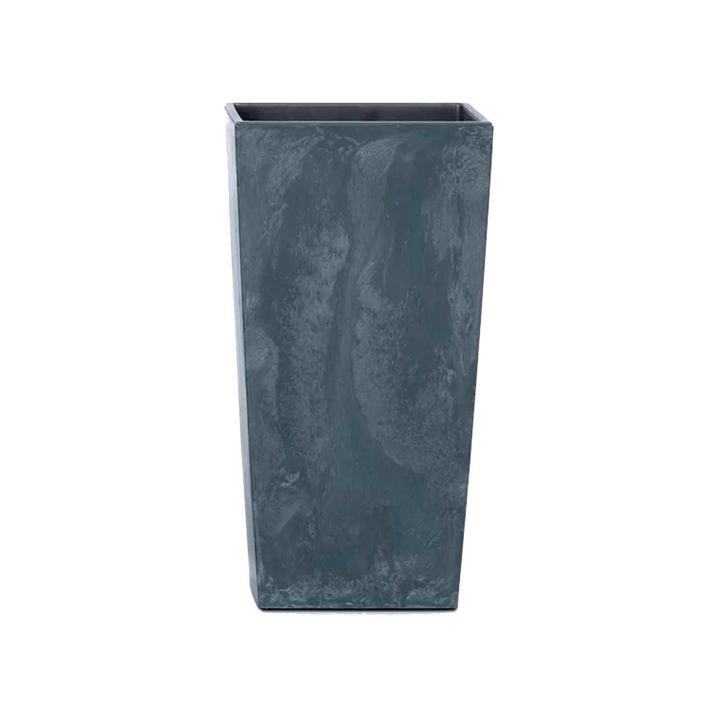 Maceta Urbi Square Beton Effect 4l., Con Depósito, Dimensiones (mm) 140x140x265, Color Antracita_0