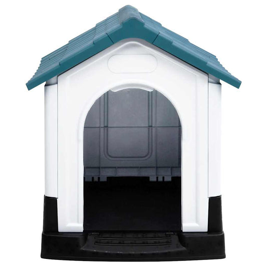 Caseta Para Perros Polipropileno Azul 57x68x66 Cm_0