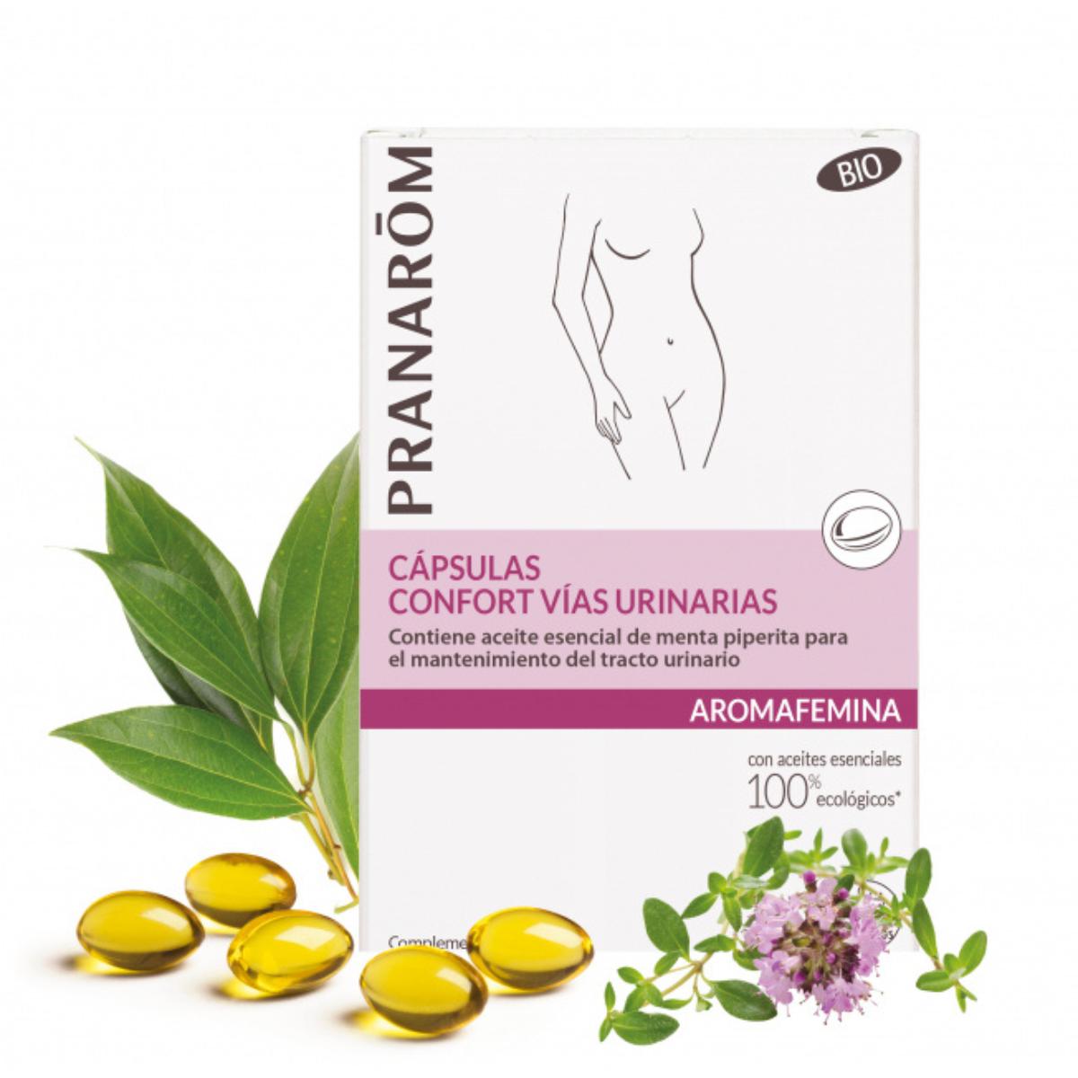 Cápsulas Pranarom Biológicas para o Trato Urinário - 30 Cápsulas