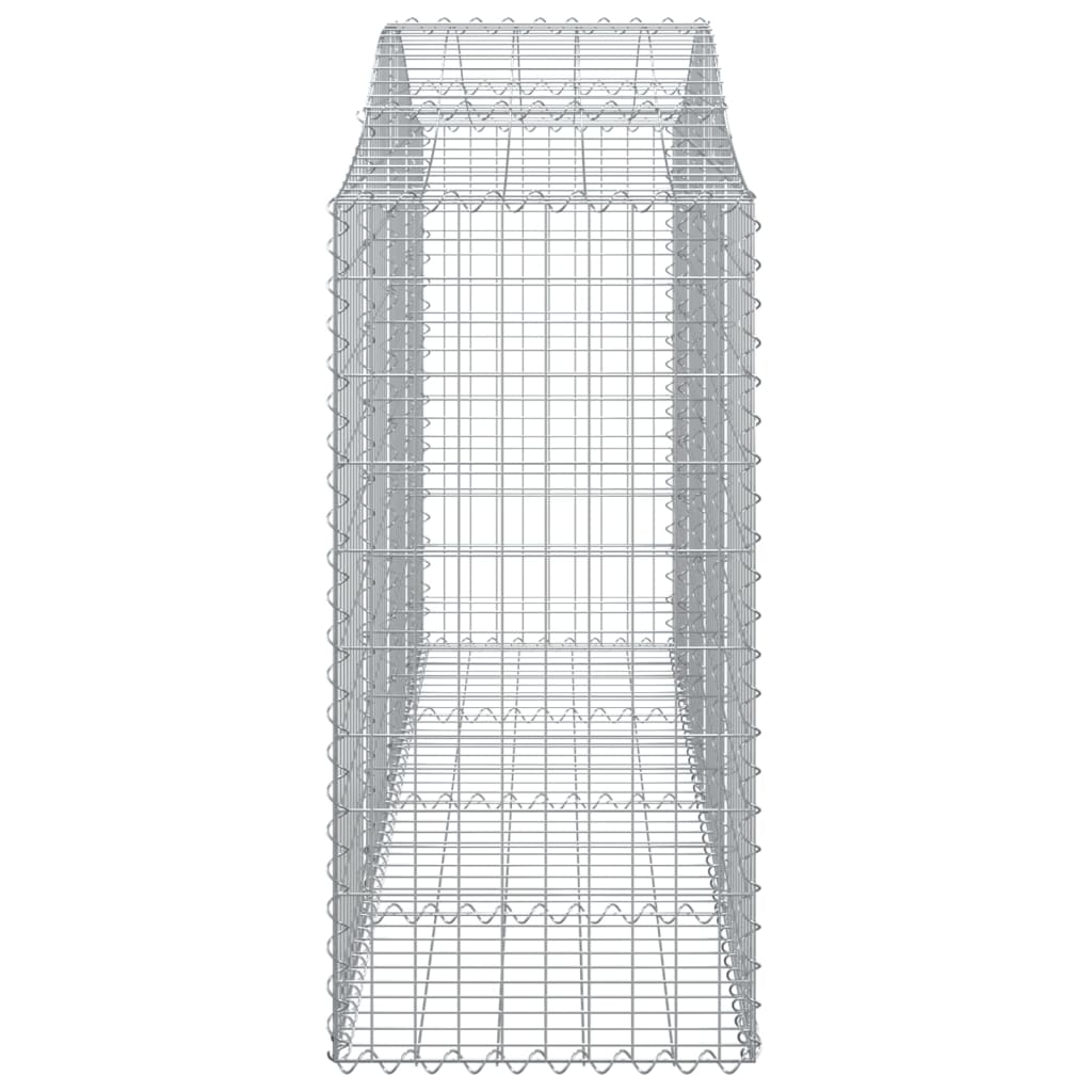 Cestas De Gaviones 4 Uds Forma De Arco Hierro 200x50x100/120cm_4