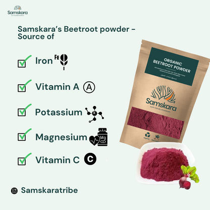 Remolacha En Polvo Bio - 250g | Superalimento Ecológico Vegano En Polvo Para Batidos Y Repostería, Sin Gluten_4