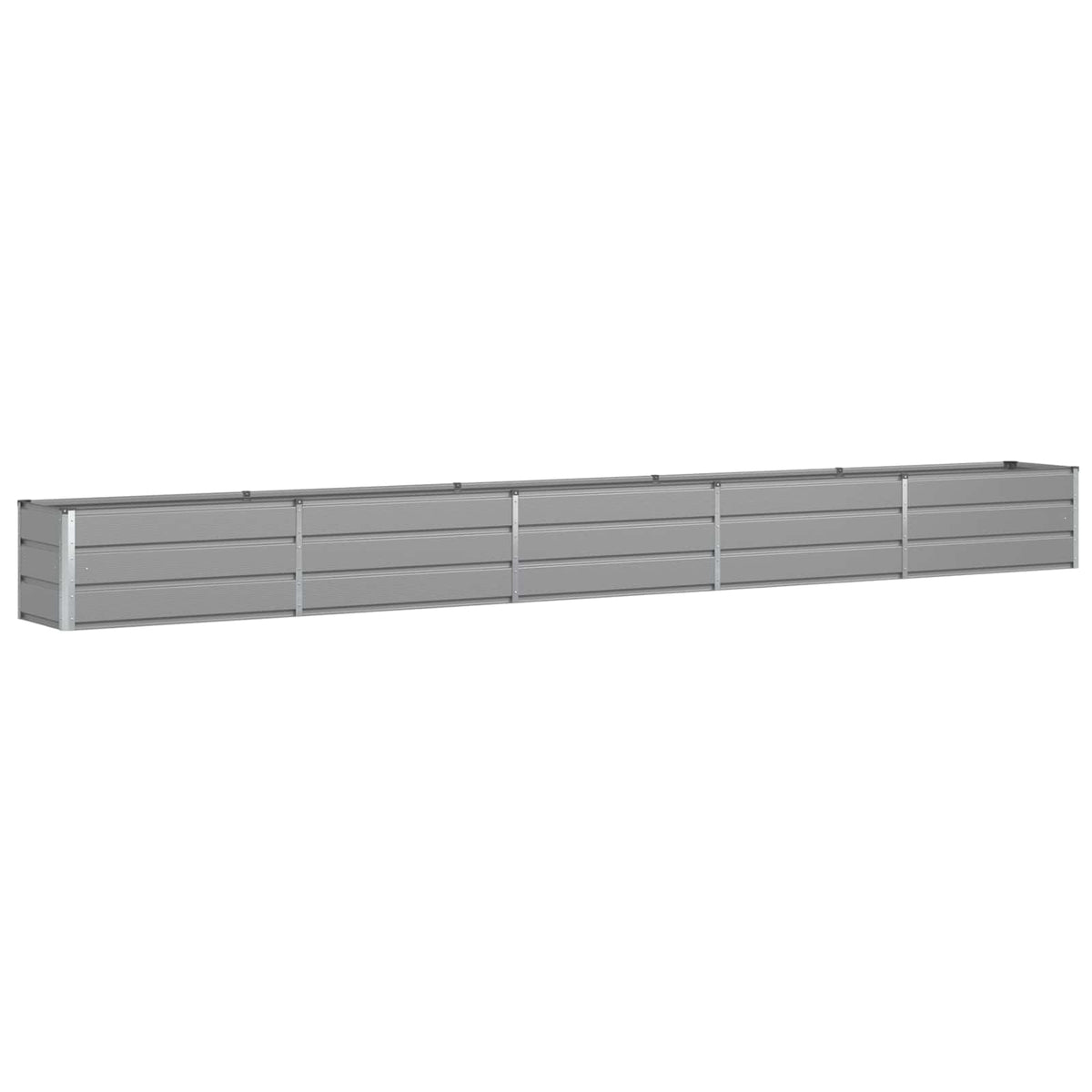 Jardinera Gris Claro 480 X 50 X 45 Cm Acero Galvanizado_0