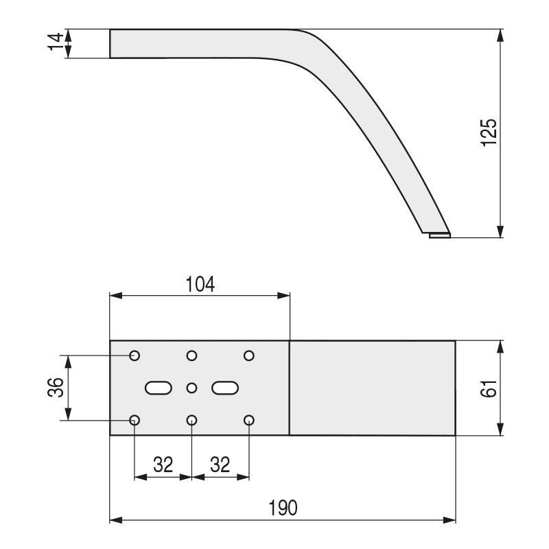 Picaporte Tesa 2005-30-hl