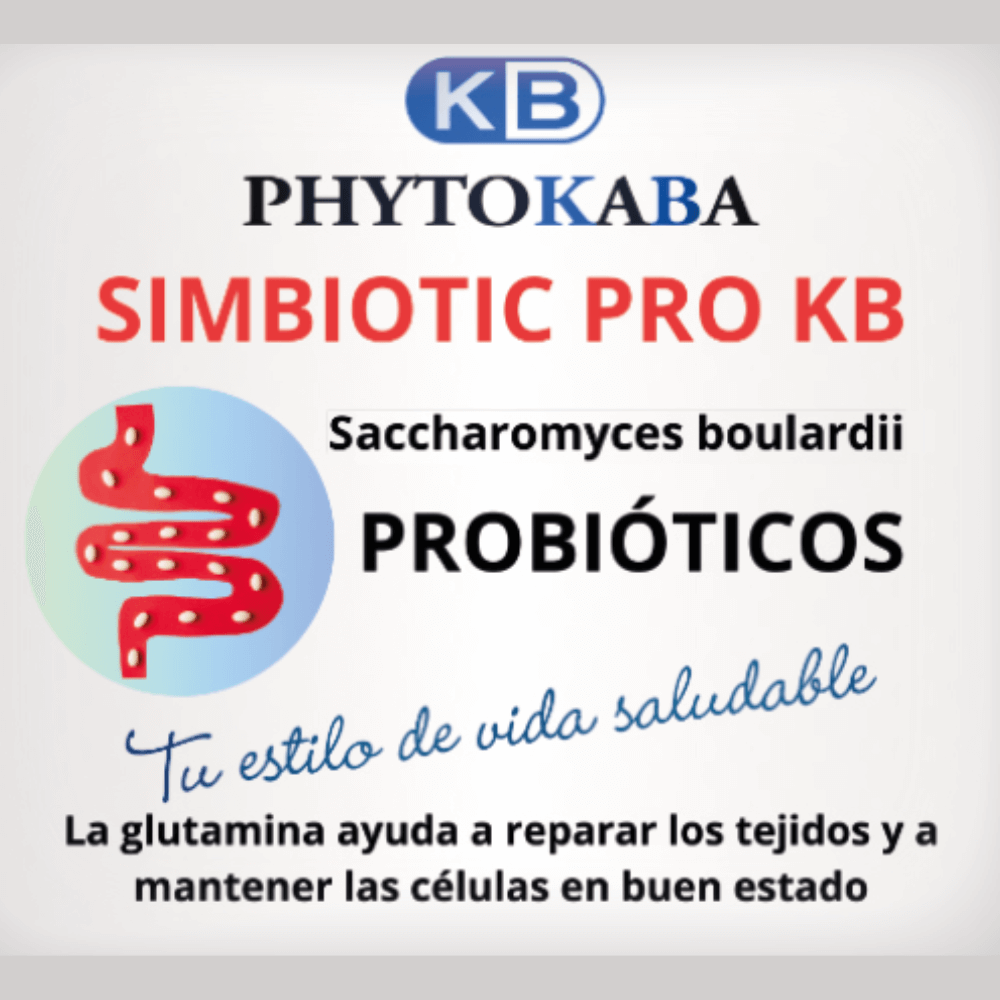 Simbiotic Pro Kb 45 Cápsulas Mezcla Probiótica. Flora Intestinal_2