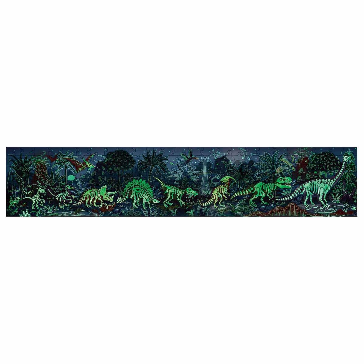 Puzzle Fluorescente 200pzas Dinosaurs Hape_3