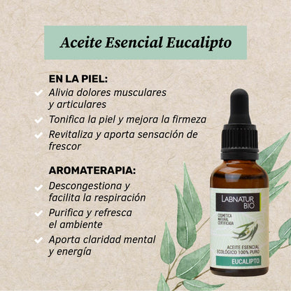 Aceite de Eucalipto 100% Puro | Purificante y Refrescante Natural | Alivio Respiratorio y Aromaterapia | Uso Facial_1
