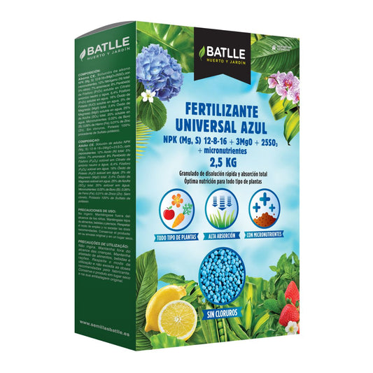 Fertilizante Universal Batlle Blue 2,5 kg