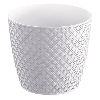 Maceta Orient 3,5l., Dimensiones (mm) 189x189x167, Color Blanco