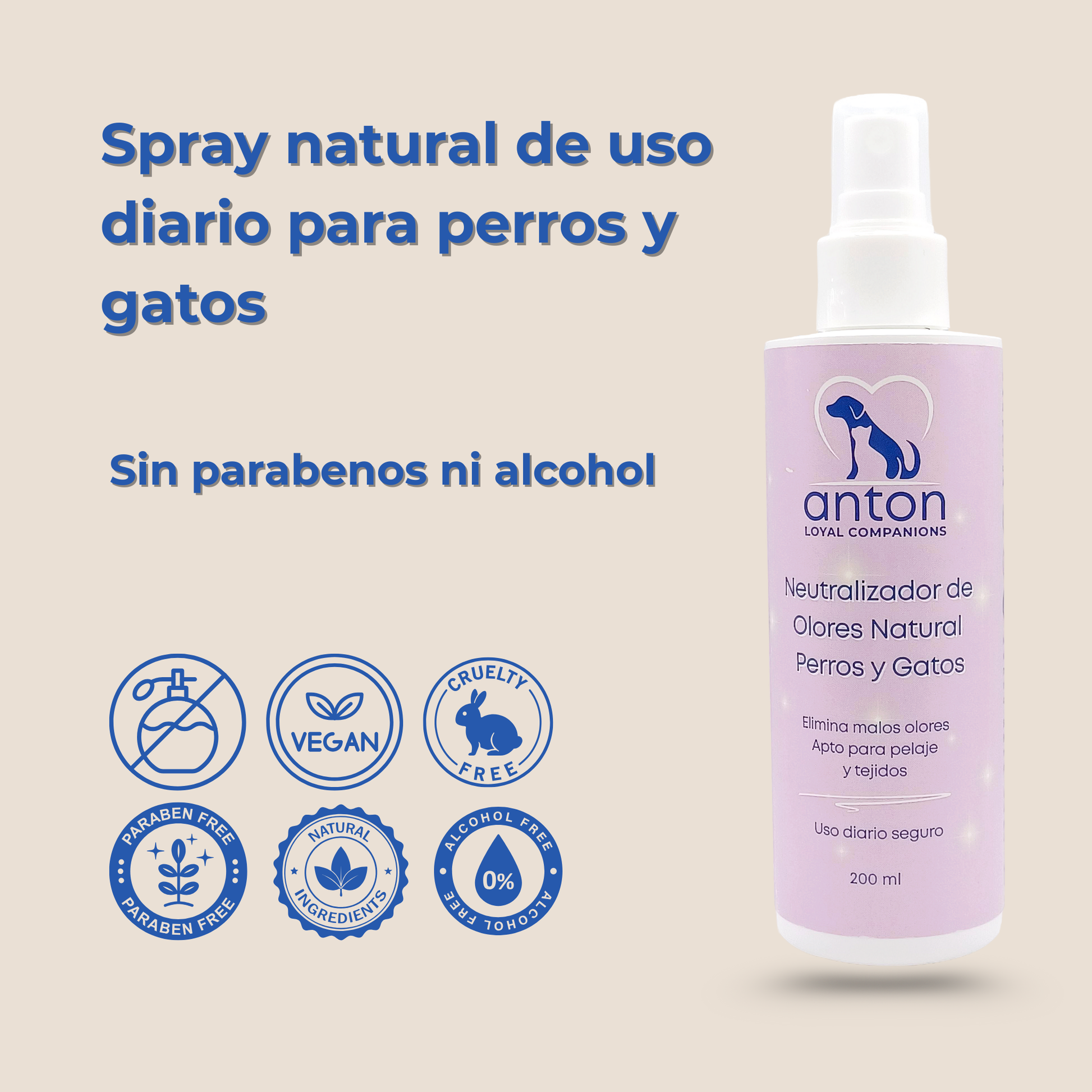 Spray natural neutralizador de olores para perros y gatos – 200 ml_5