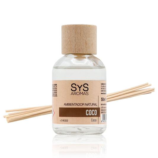 Ambientador Mikado Coco 50 ml | Aroma Tropical Dulce | Difusor Varillas | Ambiente Exótico_0