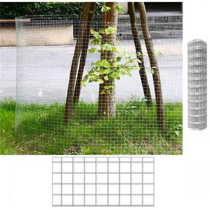 Malla Metalica| Reticula 13x13mm| Composición 100% Acero Galvanizado| Alambre Electrosoldado| Malla Para Cercos 0,5x5m_1