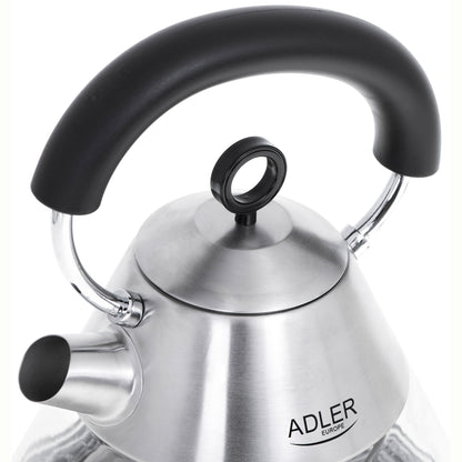Hervidor Agua Eléctrico 1,5 Litros Jarra Cristal Inalámbrica Retroiluminada, Apagado Automático Adler Ad 1282, 2200w_5