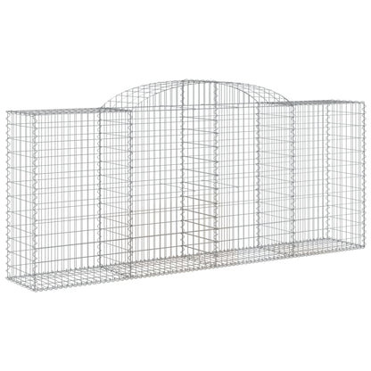 Cestas Gaviones 30 Uds Forma De Arco Hierro 300x50x120/140 Cm_2