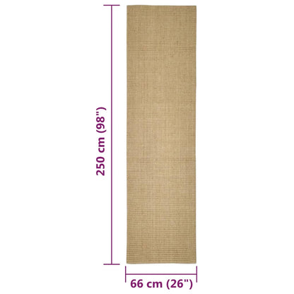 Alfombra De Sisal Para Rascador 66x250 Cm_5
