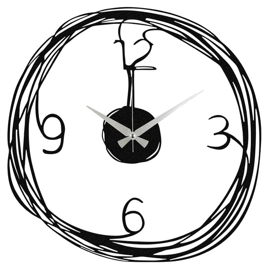 Reloj De Pared Metal Sencillo_0