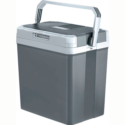 Nevera Portátil Eléctrica De Viaje, Coche, Camping, 24 L, Conexión 12v Y 220v, Enfría Y Calienta, Briebe, Cf1152, Gris_0